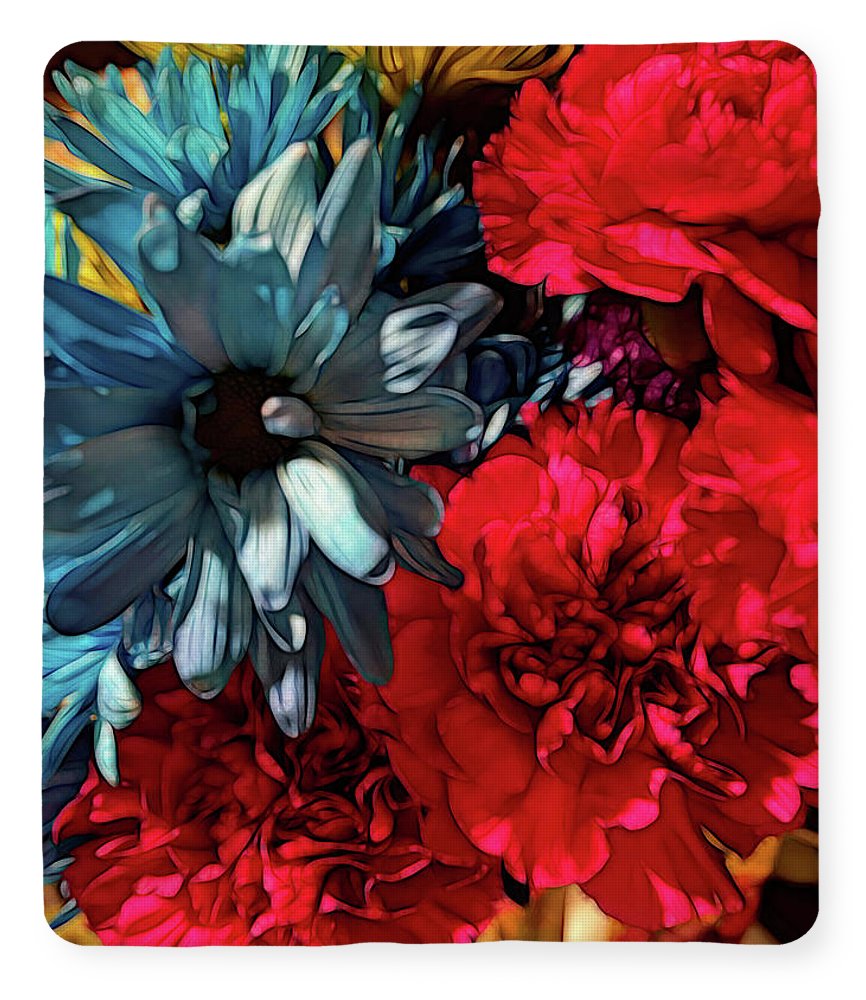 June Flowers 2 - Blanket