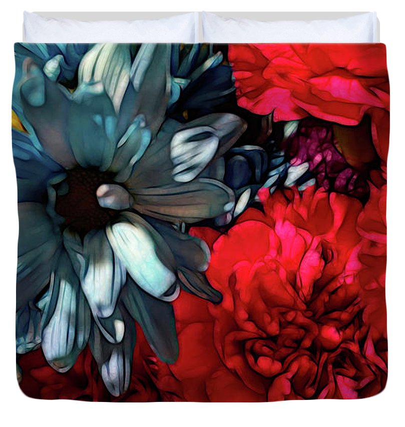 June Flowers 2 - Duvet Cover
