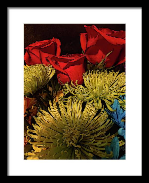 June Flowers 3 - Framed Print