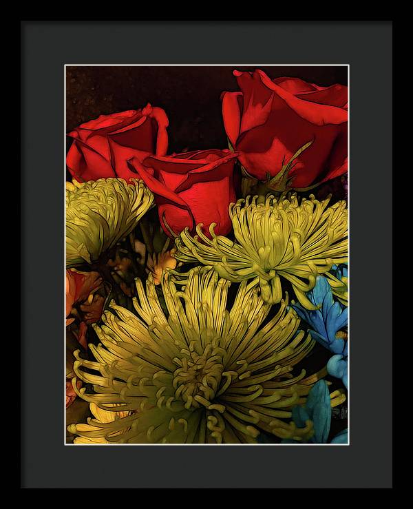 June Flowers 3 - Framed Print