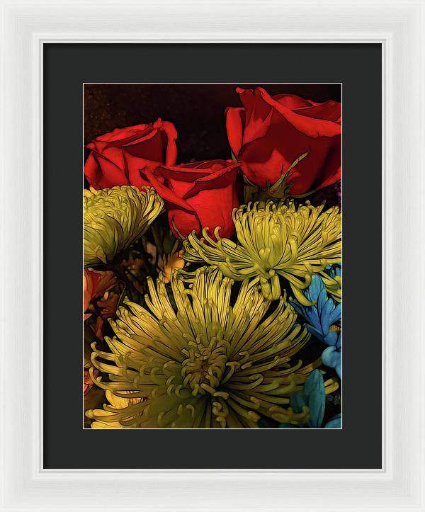 June Flowers 3 - Framed Print