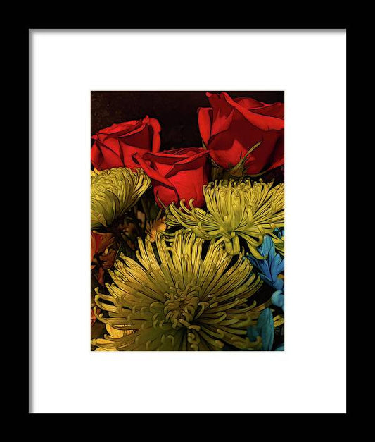 June Flowers 3 - Framed Print