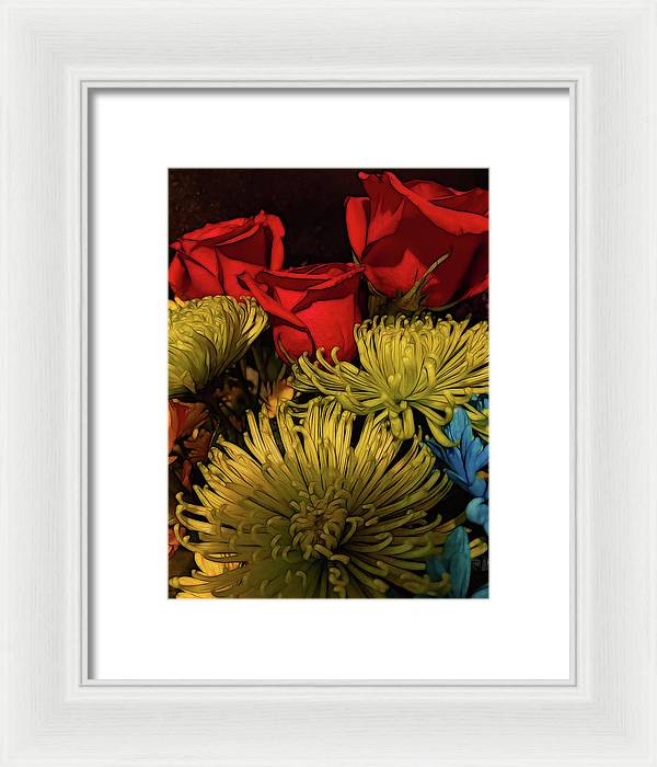 June Flowers 3 - Framed Print