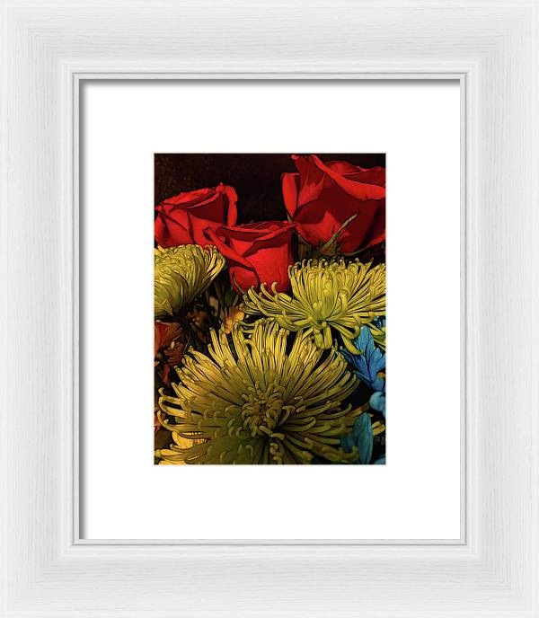 June Flowers 3 - Framed Print