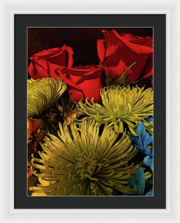 June Flowers 3 - Framed Print