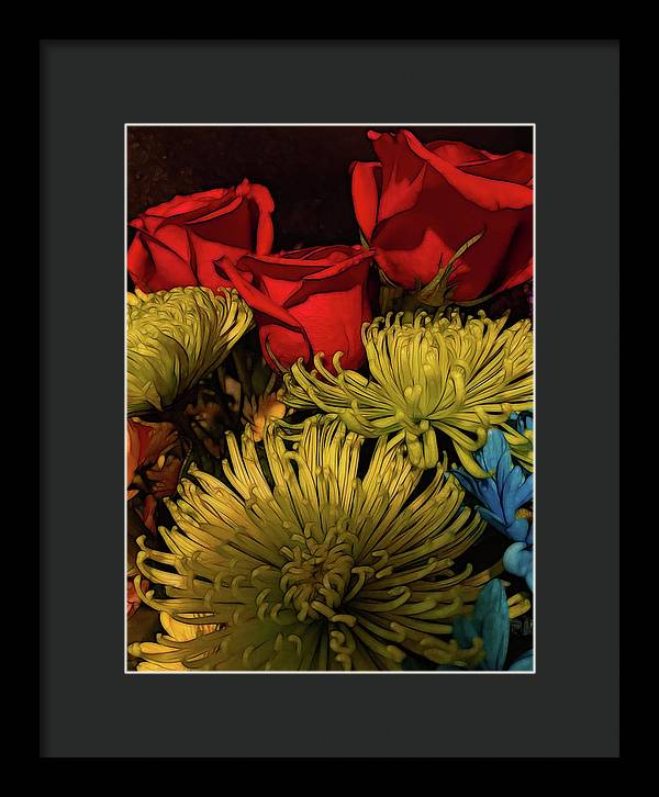 June Flowers 3 - Framed Print