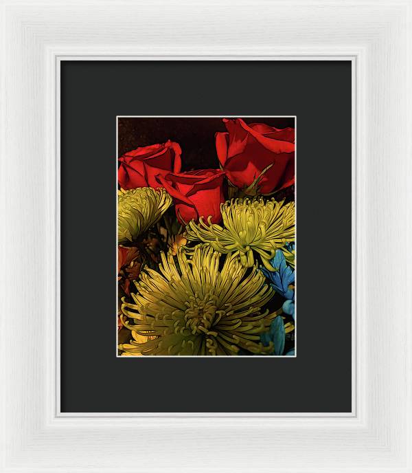 June Flowers 3 - Framed Print