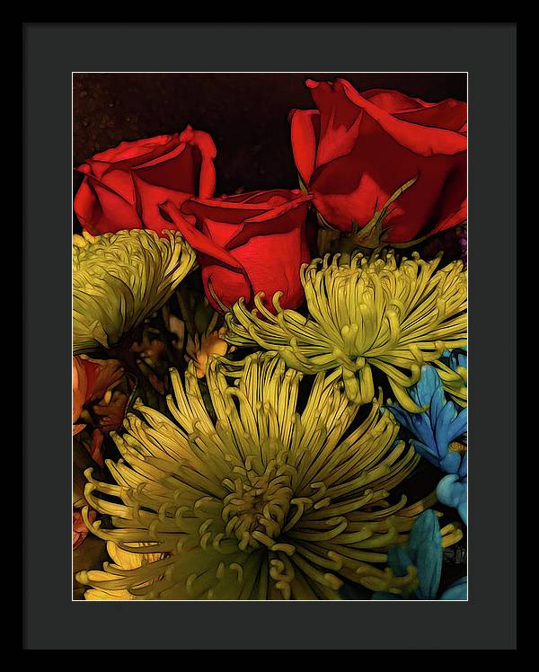 June Flowers 3 - Framed Print