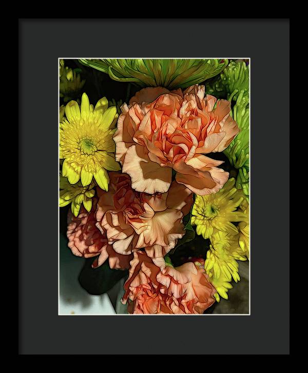 June Flowers 4 - Framed Print