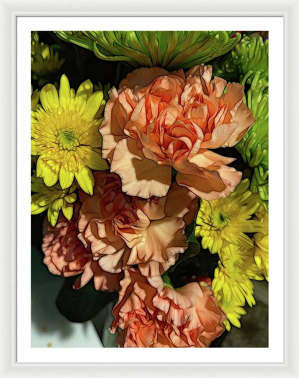 June Flowers 4 - Framed Print