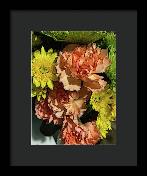 June Flowers 4 - Framed Print