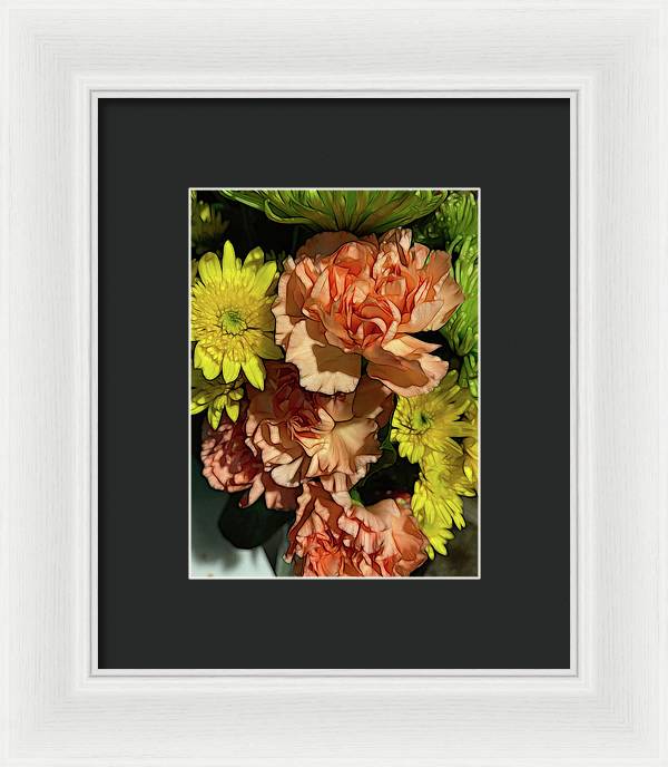 June Flowers 4 - Framed Print