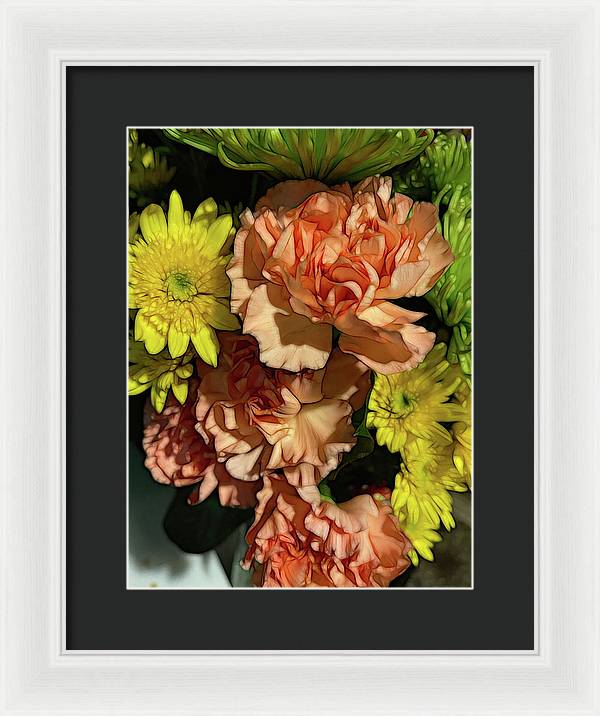 June Flowers 4 - Framed Print