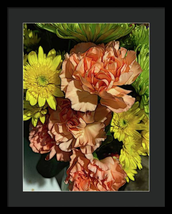 June Flowers 4 - Framed Print