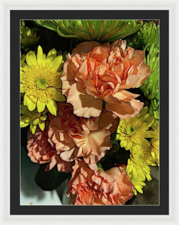 June Flowers 4 - Framed Print