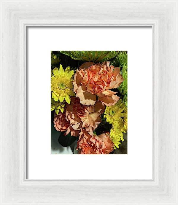 June Flowers 4 - Framed Print