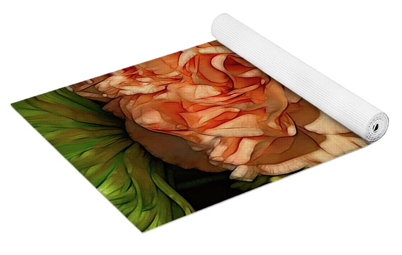 June Flowers 4 - Yoga Mat