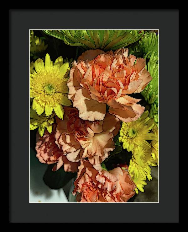 June Flowers 4 - Framed Print