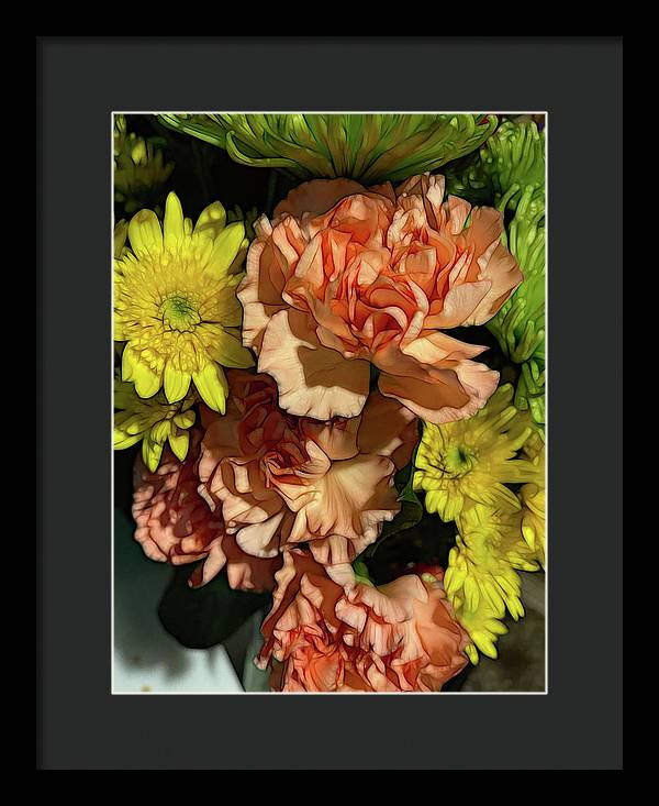 June Flowers 4 - Framed Print
