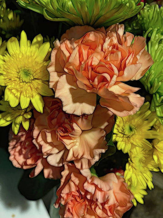 June Flowers 4 - Art Print