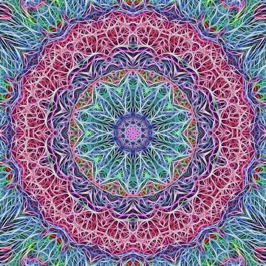 Kaleidoscope 115 - Art Print