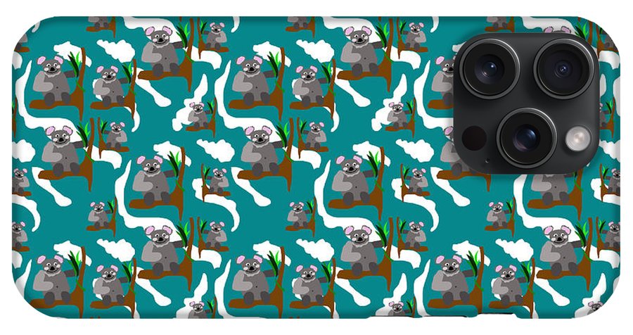Koala Bears and Clouds - Phone Case