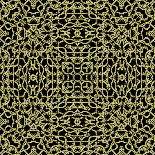 Lacy Gold Abstract Digital Image Download