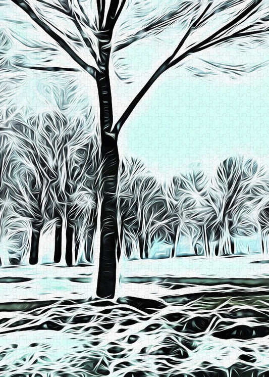 Lake Michigan In Winter - Puzzle