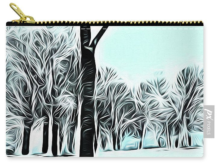 Lake Michigan In Winter - Carry-All Pouch