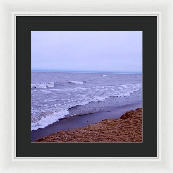Lake Michigan Waves - Framed Print