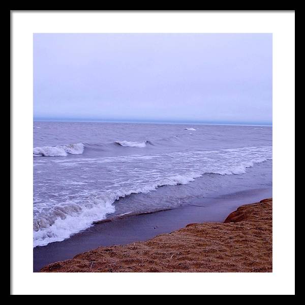 Lake Michigan Waves - Framed Print