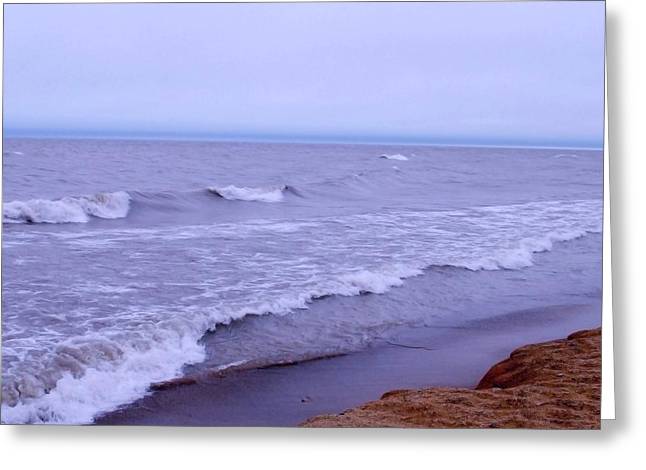 Lake Michigan Waves - Greeting Card