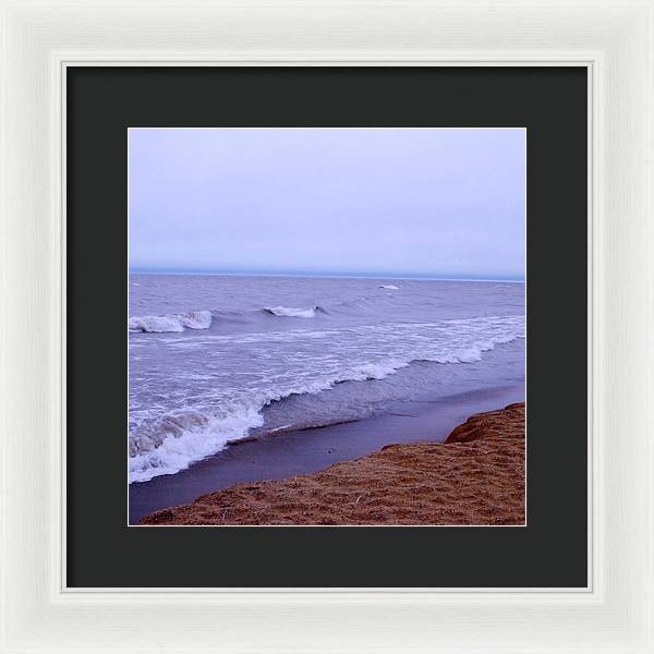 Lake Michigan Waves - Framed Print