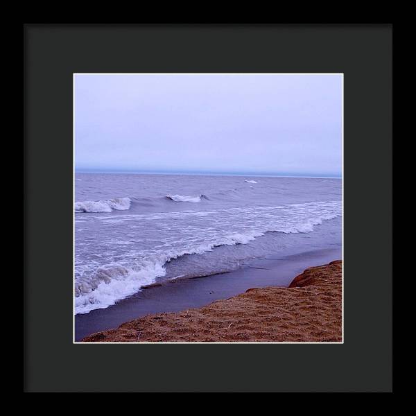 Lake Michigan Waves - Framed Print
