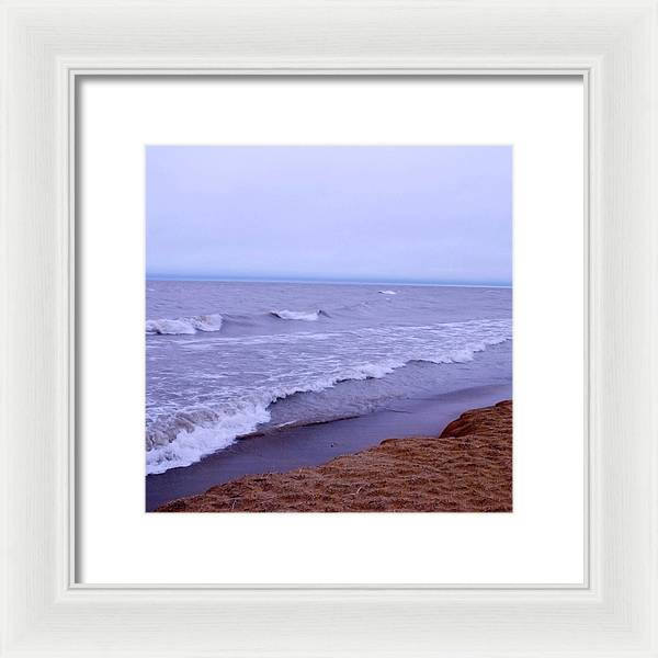 Lake Michigan Waves - Framed Print