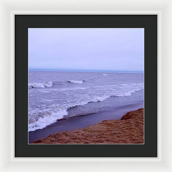 Lake Michigan Waves - Framed Print