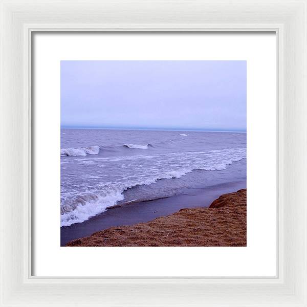 Lake Michigan Waves - Framed Print