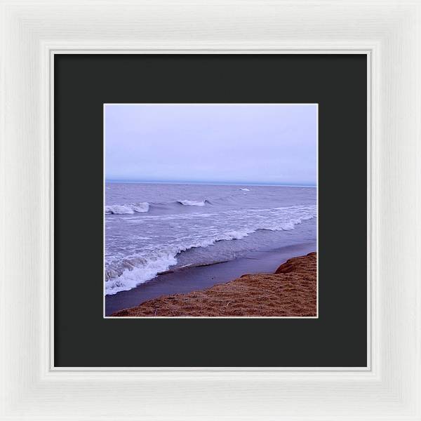 Lake Michigan Waves - Framed Print