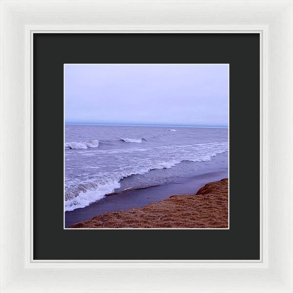 Lake Michigan Waves - Framed Print