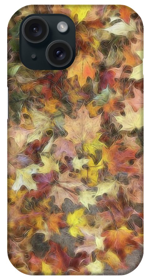 Late Fall Leaves Light - Phone Case