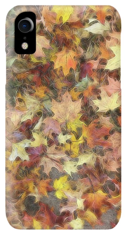 Late Fall Leaves Light - Phone Case
