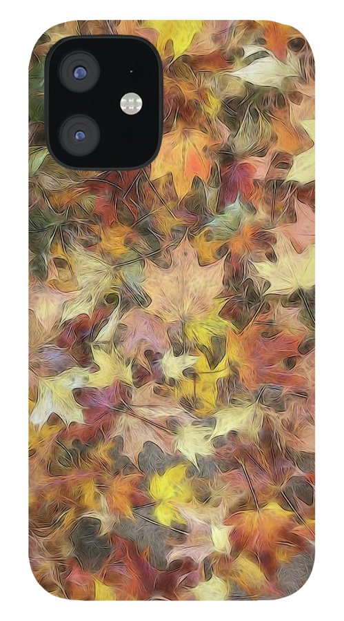 Late Fall Leaves Light - Phone Case