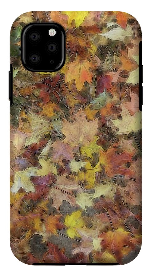 Late Fall Leaves Light - Phone Case