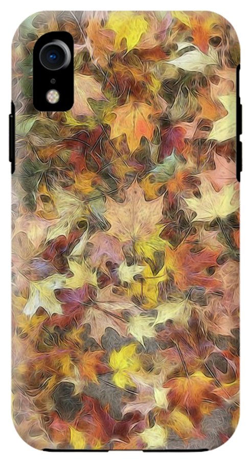 Late Fall Leaves Light - Phone Case