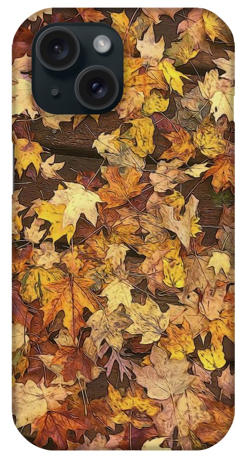 Late October Leaves 3 - Phone Case