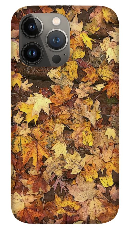 Late October Leaves 3 - Phone Case