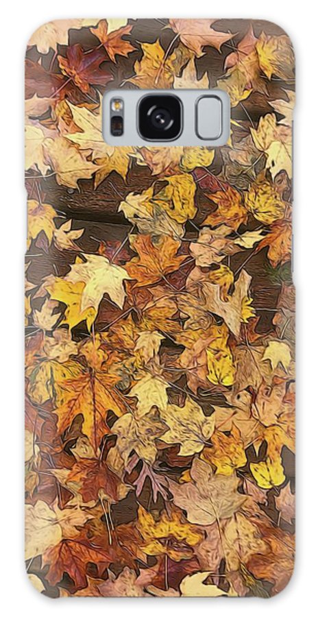 Late October Leaves 3 - Phone Case