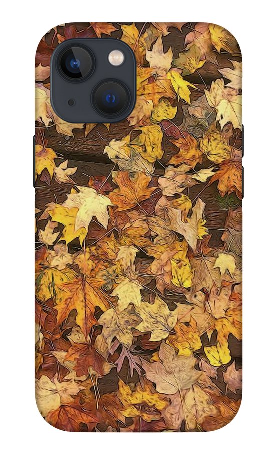 Late October Leaves 3 - Phone Case