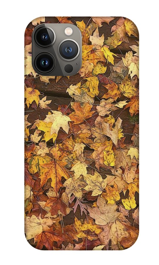 Late October Leaves 3 - Phone Case