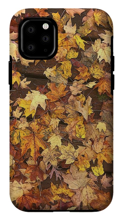 Late October Leaves 3 - Phone Case